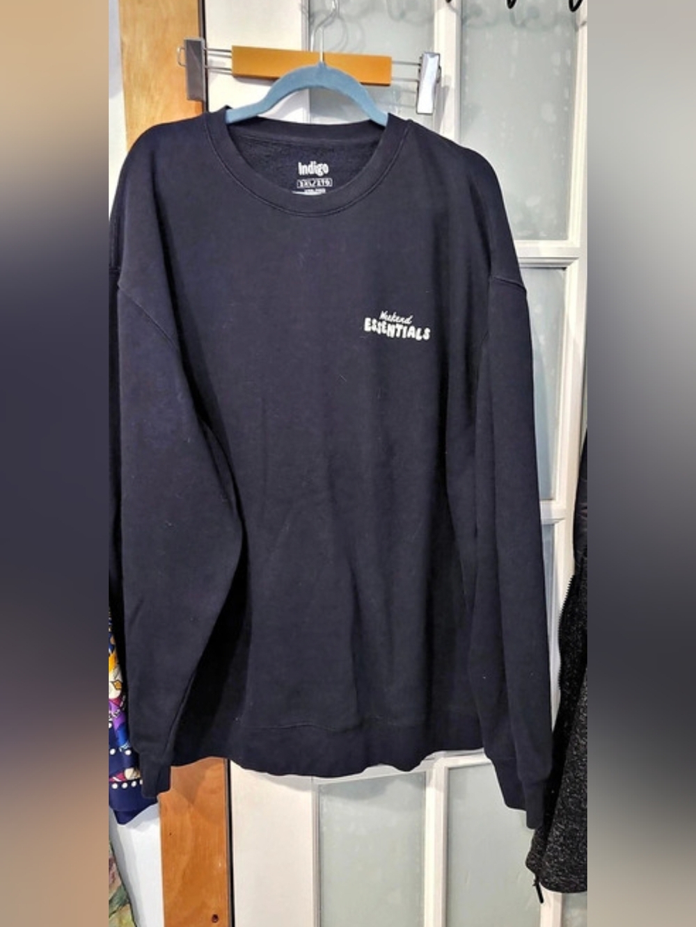 Indigo Weekend Essentials Crewneck Black 2XL